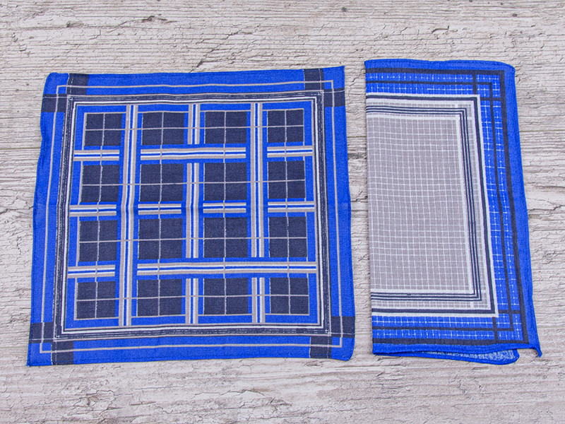 Носовые платки Shawls ES031 blue