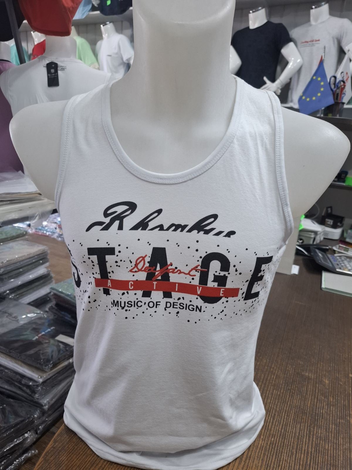 Майки Comeor CM94 white