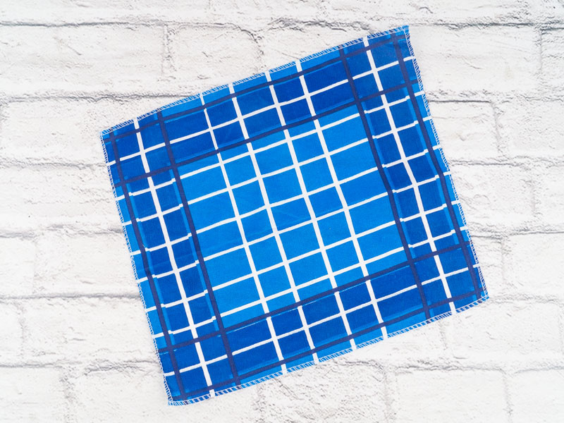 Носовые платки Shawls P64 blue