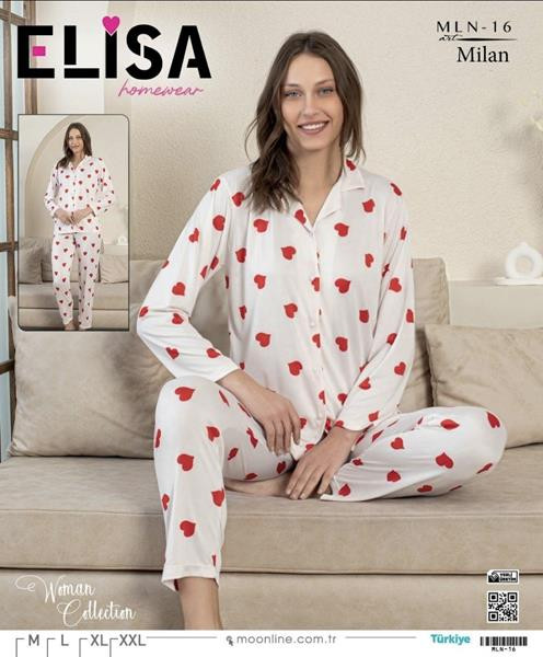 пижама 4 Seasons MLN16 white