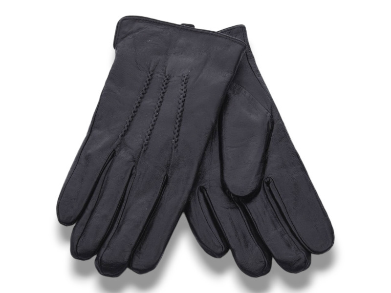 Перчатки Королева 0539 шкіра black