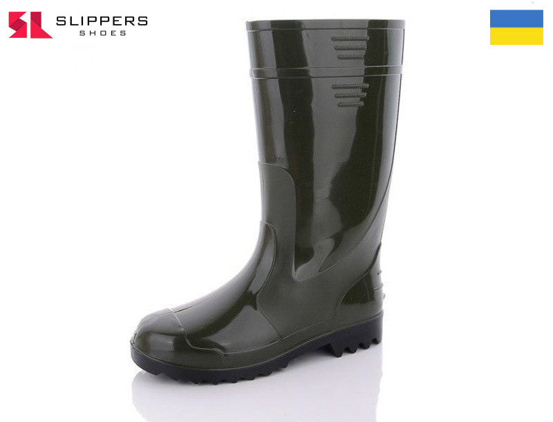 Сапоги Slipers Чоботи чоловічі хакі