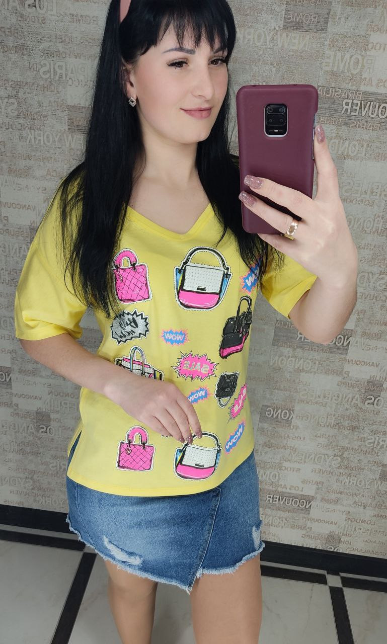 Футболки Shipi Kyz09 yellow