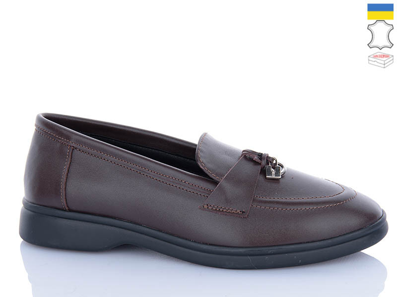 Туфли Garti 401 коричневий шк