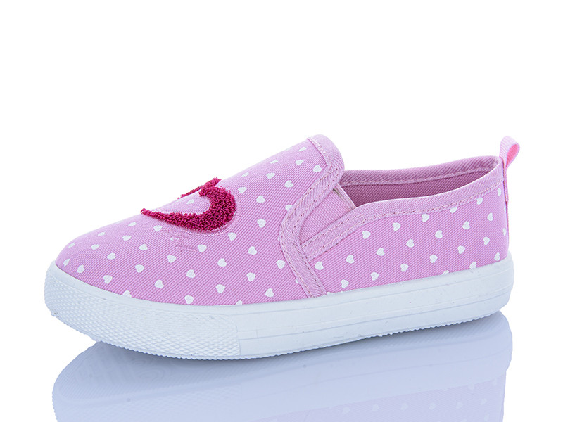 Слипоны M&L ALEX14 Y6B рожевий