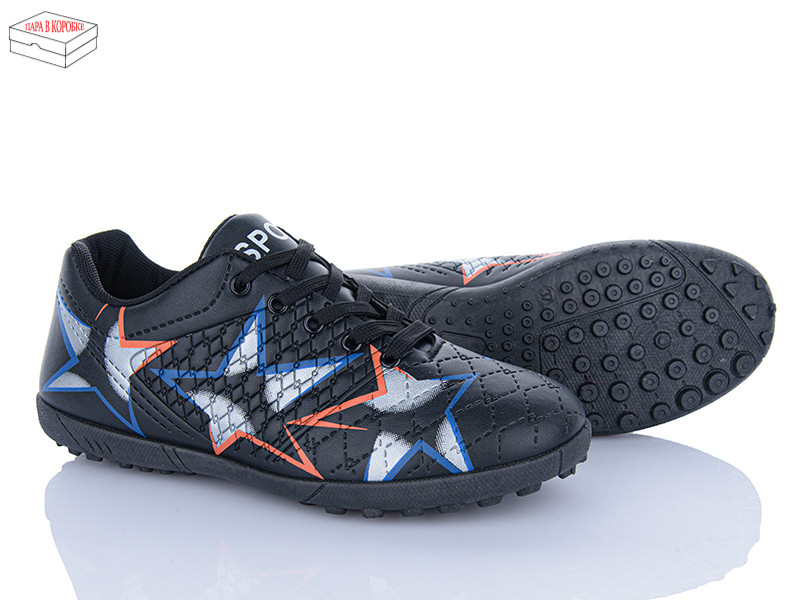 Футбольная обувь Poni Kids 37 black-blue