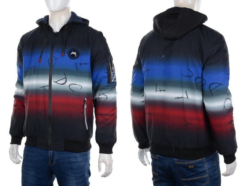 Куртки M7 7798 black-navy