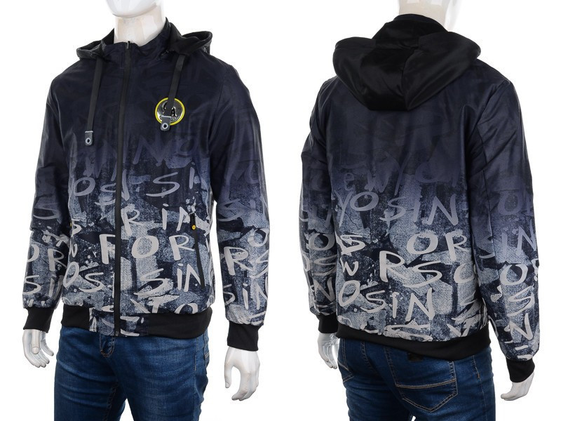 Куртки M7 2220 black-grey