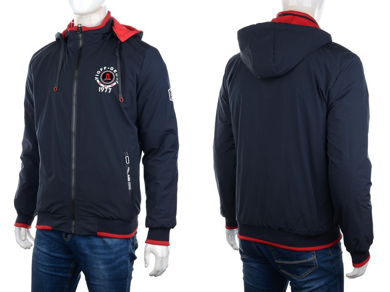 Куртки M7 7795 red-navy