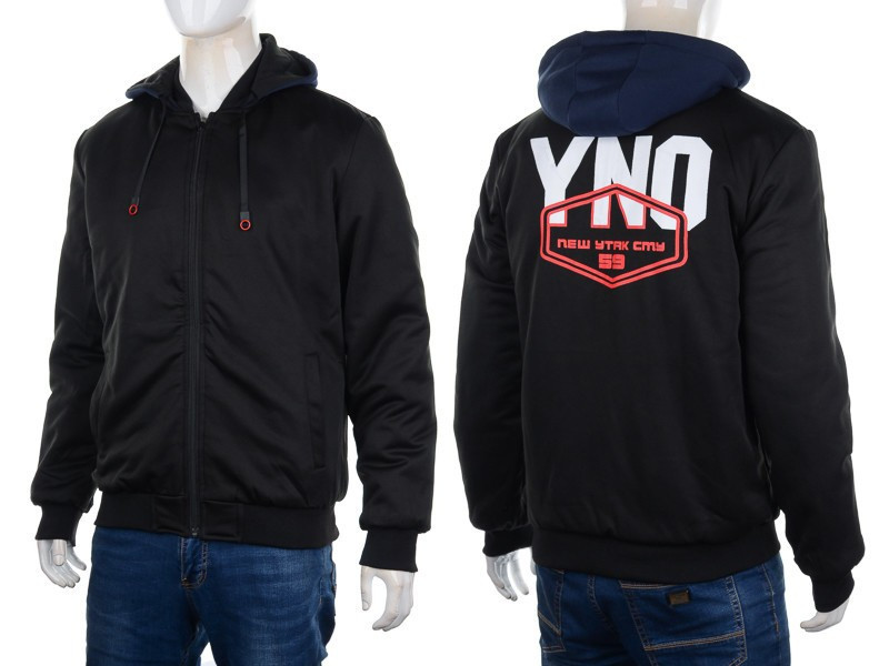 Куртки M7 7798 black-red