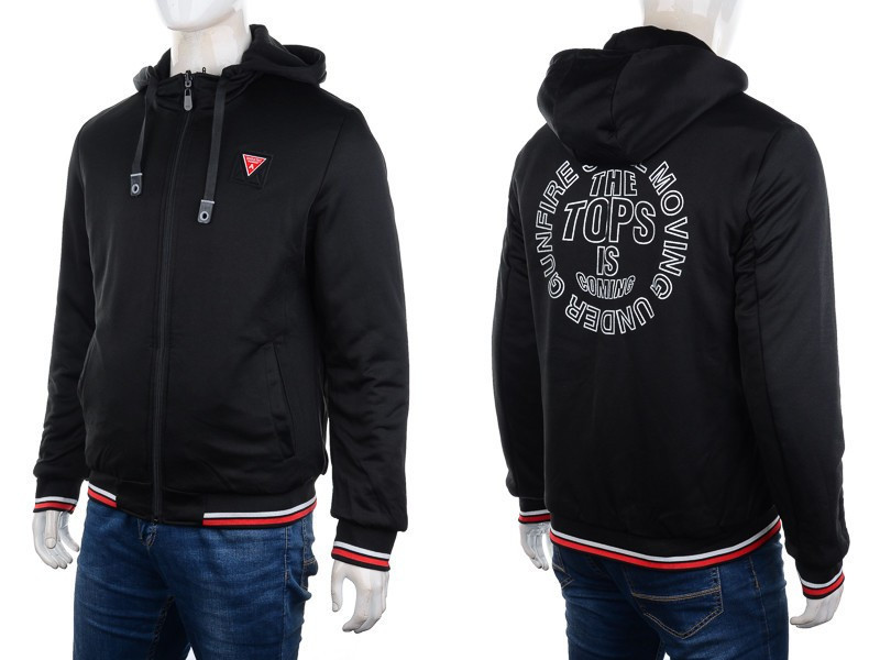Куртки M7 2220 black-red