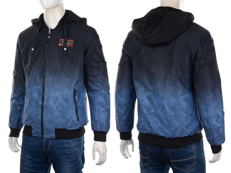 Куртки M7 2222 black-blue