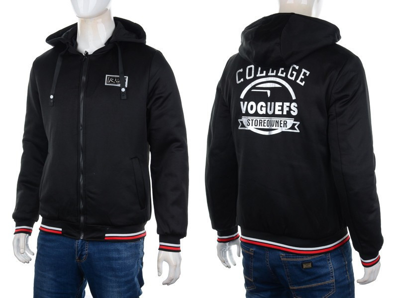 Куртки M7 2222 black-red