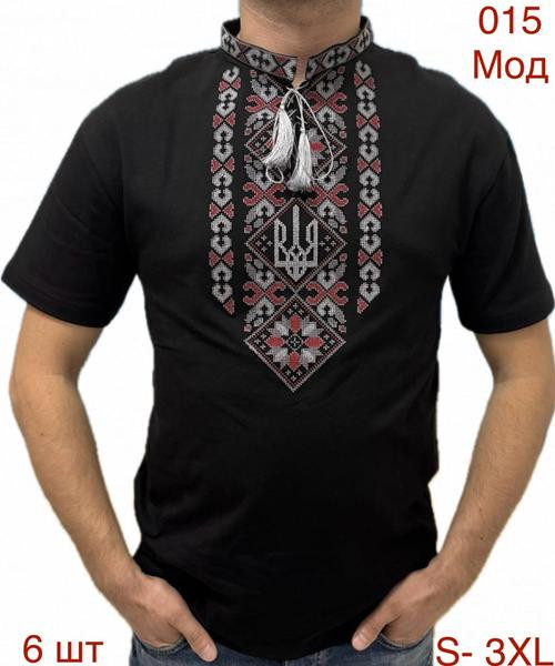 Вышиванка Надийка ND778-015 black
