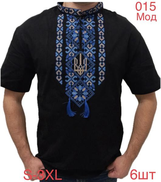 Вышиванка Надийка ND779-015 black