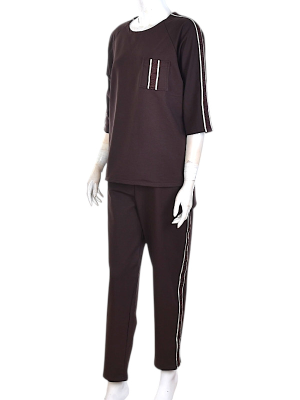 Костюмы спорт Калибри 0966 brown