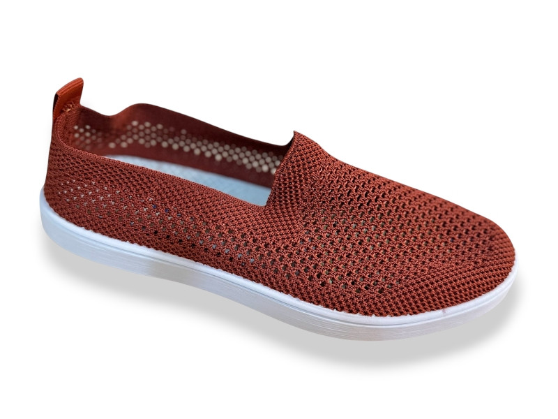 Слипоны Floare F09-025 кірпічний