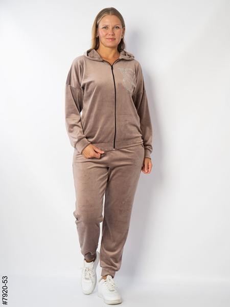 Костюмы спорт OdesaOpt 7920-53 beige