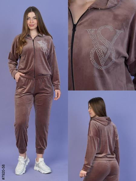 Костюмы спорт OdesaOpt 7920-58 l.brown