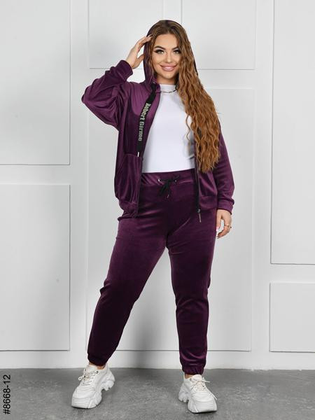 Костюмы спорт OdesaOpt 8668-12 purple