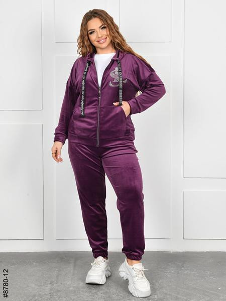 Костюмы спорт OdesaOpt 8780-12 purple