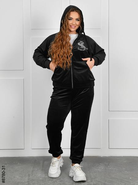 Костюмы спорт OdesaOpt 8780-31 black
