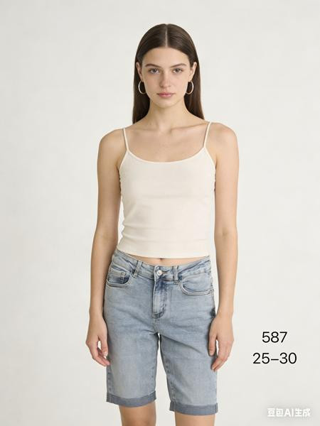 Юбка-шорты NewJeans 587 l.blue