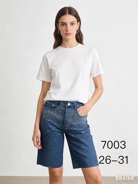 Юбка-шорты NewJeans 7003 blue