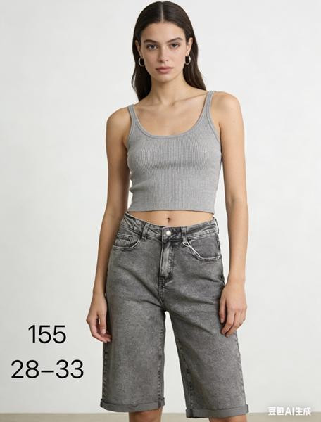 Юбка-шорты NewJeans 155 grey