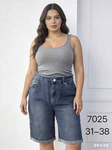 Юбка-шорты NewJeans 7025 blue