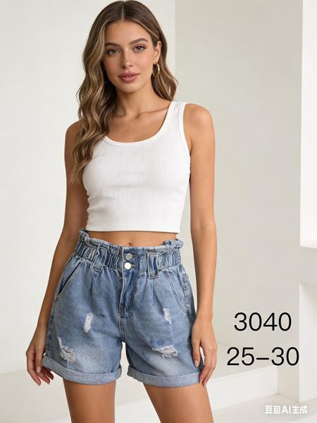 Юбка-шорты NewJeans 3040 l.blue