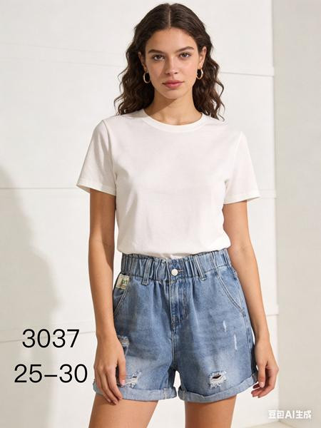Юбка-шорты NewJeans 3037 l.blue