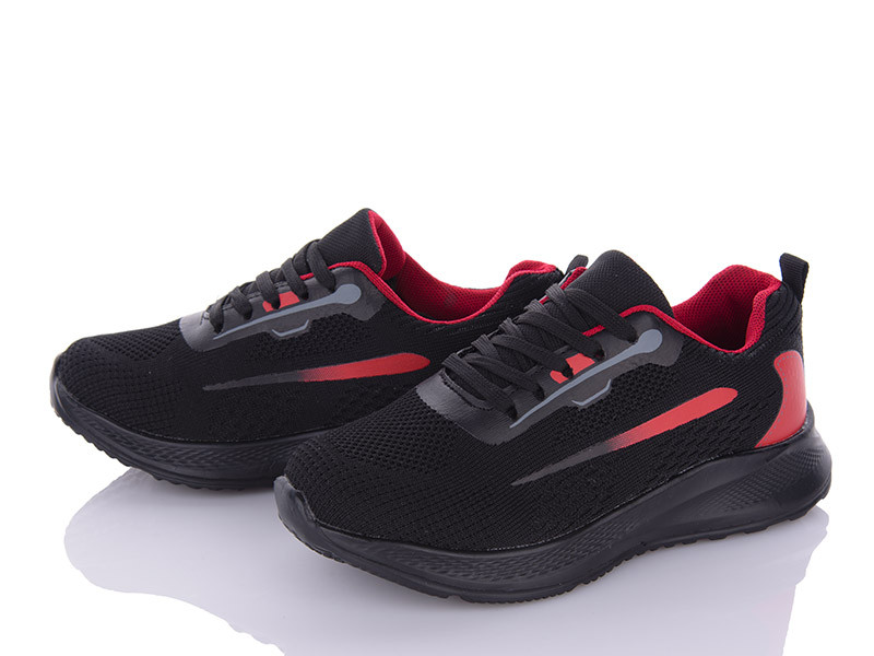 Кроссовки Wei Wei A2580-1 black-red