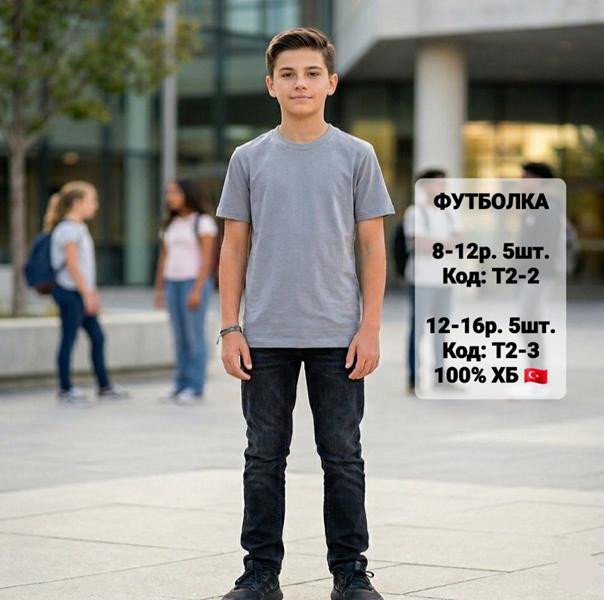Футболки iBamBino T2-2 l.grey