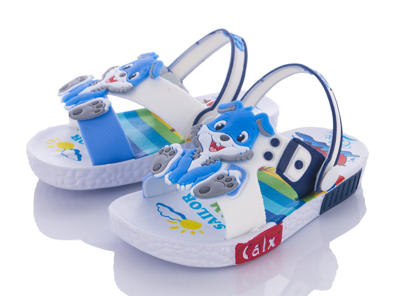 Босоножки Angel 11402 blue-red