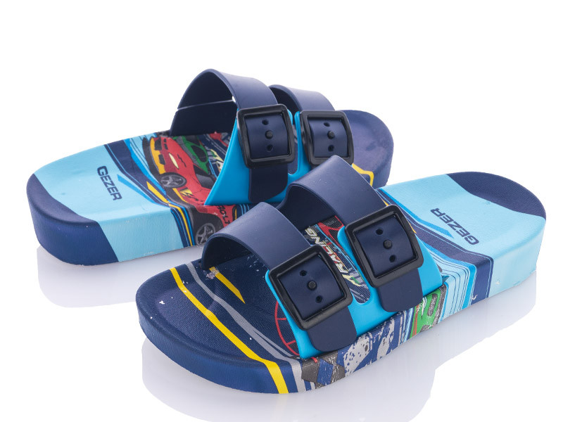 Шлепанцы Gezer 12329 blue-l.blue
