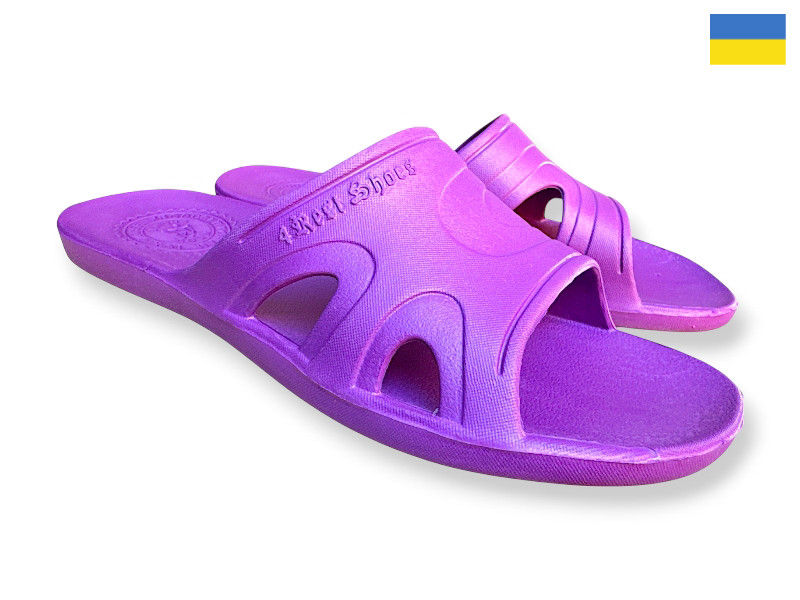 Шлепанцы Rai shoes 22-11 бузковий