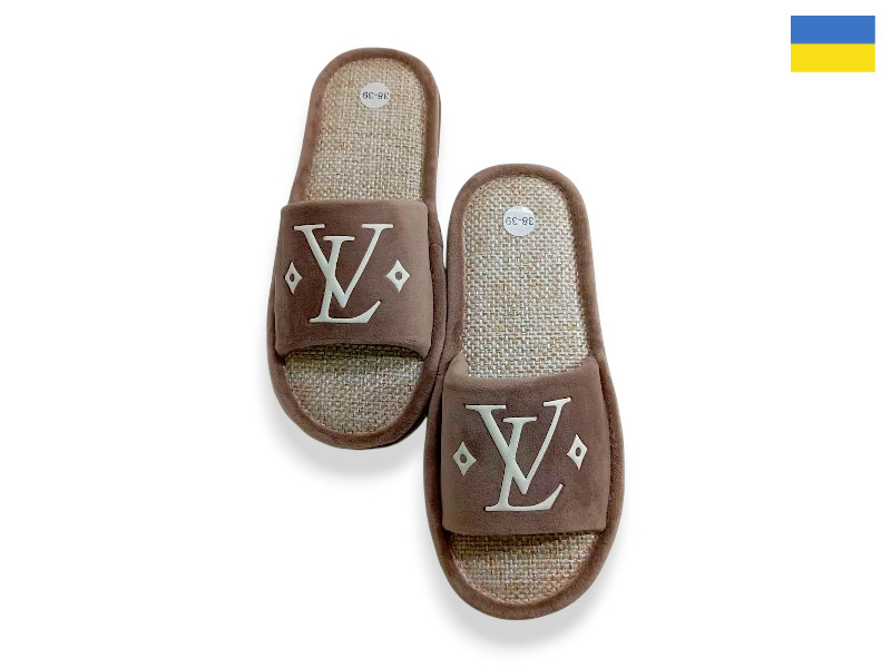 тапочки Rai shoes Шльопки жін.бежевий