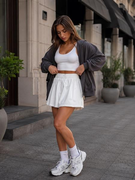 Юбка-шорты New Season SH000 white