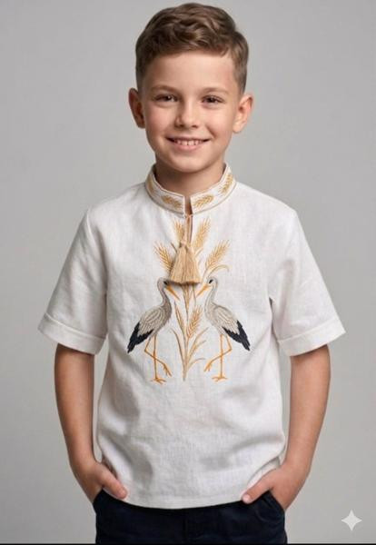 Вышиванки Limerense DD212 лен white