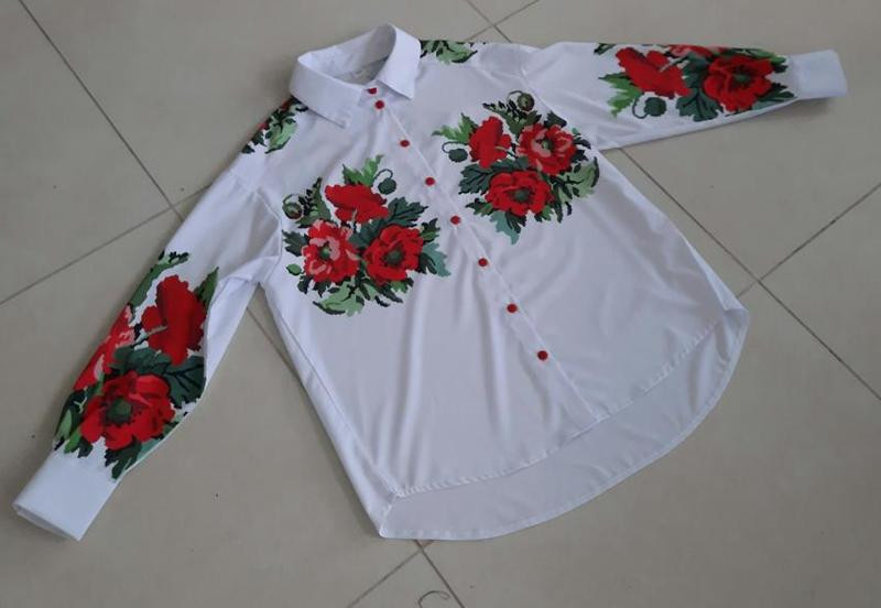 Вышиванки Limerense DD219 white