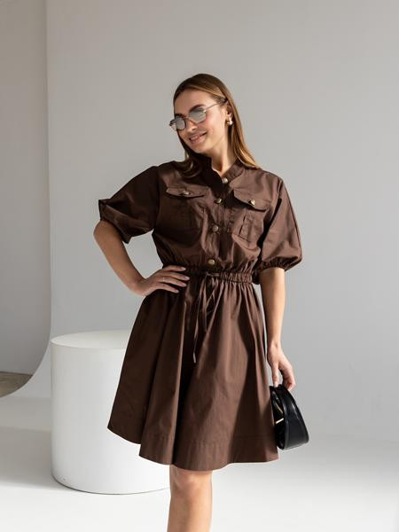 Платья Diamanna P245 brown