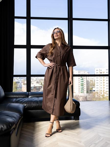 Платья Diamanna P246 brown