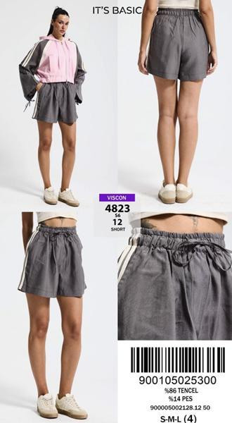 Юбка-шорты Major 4823-S6-12 grey