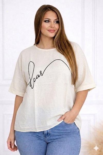 Футболки Anna&Vika 26112 l.beige
