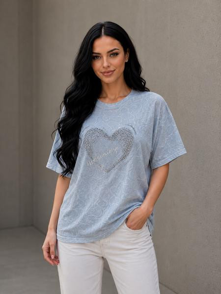 Футболки Anna&Vika 26117 l.blue