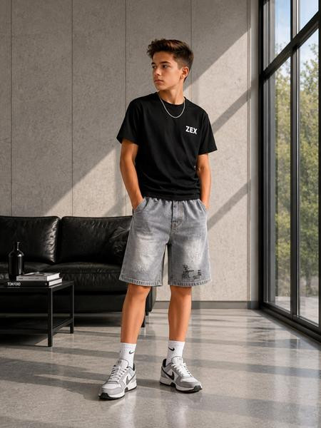Шорты Fili kids FK1859 grey