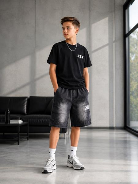 Шорты Fili kids FK1861 black