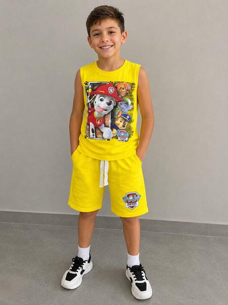 Костюмы спорт Fili kids FK1875 yellow