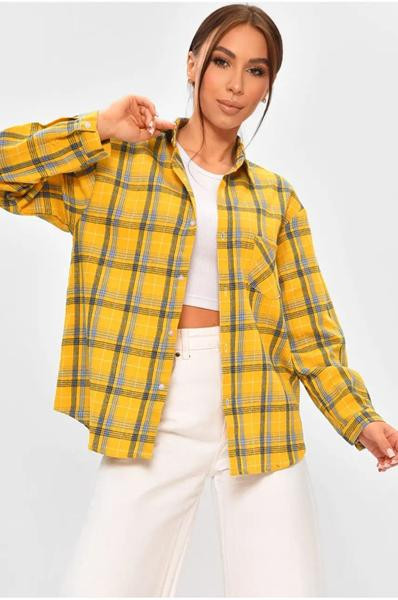 Рубашки Seven Group 107-3 yellow